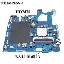NOKOTION Para Samsung NP305V5A 305V5A Laptop Motherboard GPU HD7470 Soquete fs1 DDR3 BA92-08673A BA92-08673B BA41-01681A