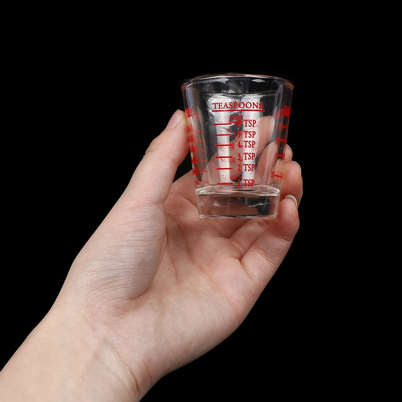 Misurino in Vetro, Dosatore per la Cucina 1000ml Resistente al Calore Bicchierino Scala Graduata, Trasparente, Relaxdays | Leroy Merlin