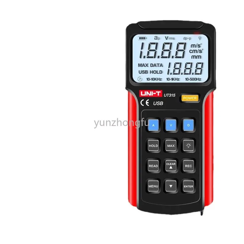 

Seismograph Ut311/312/315a/Digital Vibration Measurer Portable Vibration Measuring Instrument Frequency Meter