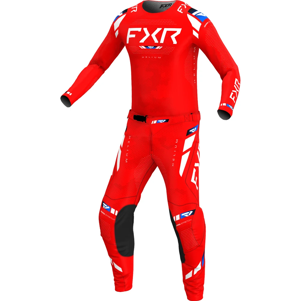 Helium FXR Gear Set mx Combos Off Road Jersey Set ATV kit Breathable Dirt Bike Suit Motocross Kit motocross gear set