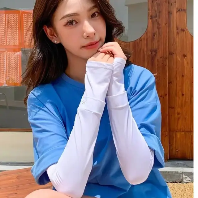 YJSFG HOUSE의 UV 태양열 암 슬리브로 여름철 야외 활동을 시원하고 안전하게 즐기세요.