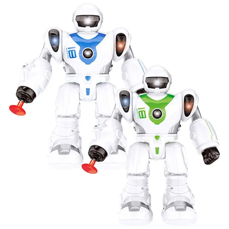 

Детская игрушка-робот на батарейках, ходячая игрушка-робот с мигающими огнями и звуками, интеллектуальные игрушки-роботы для мальчиков и девочек
