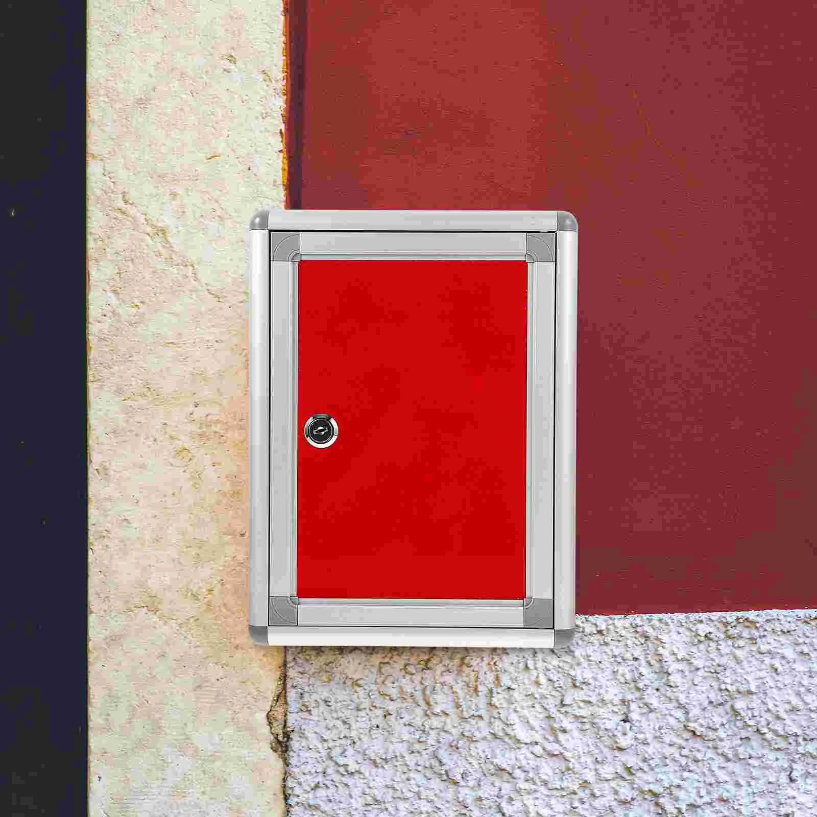 

Почтовый ящик из сплава с замком, алюминиевая маленькая копилка, почтовый ящик для почтового отделения, украшение для офиса и улицы