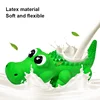 Dog Chew Toy Latex Crocodile Pet Squeaky Toys For Small Medium Dogs Interactive Teeth Cleaning Dog Sounding Toy Pet Supplies 5