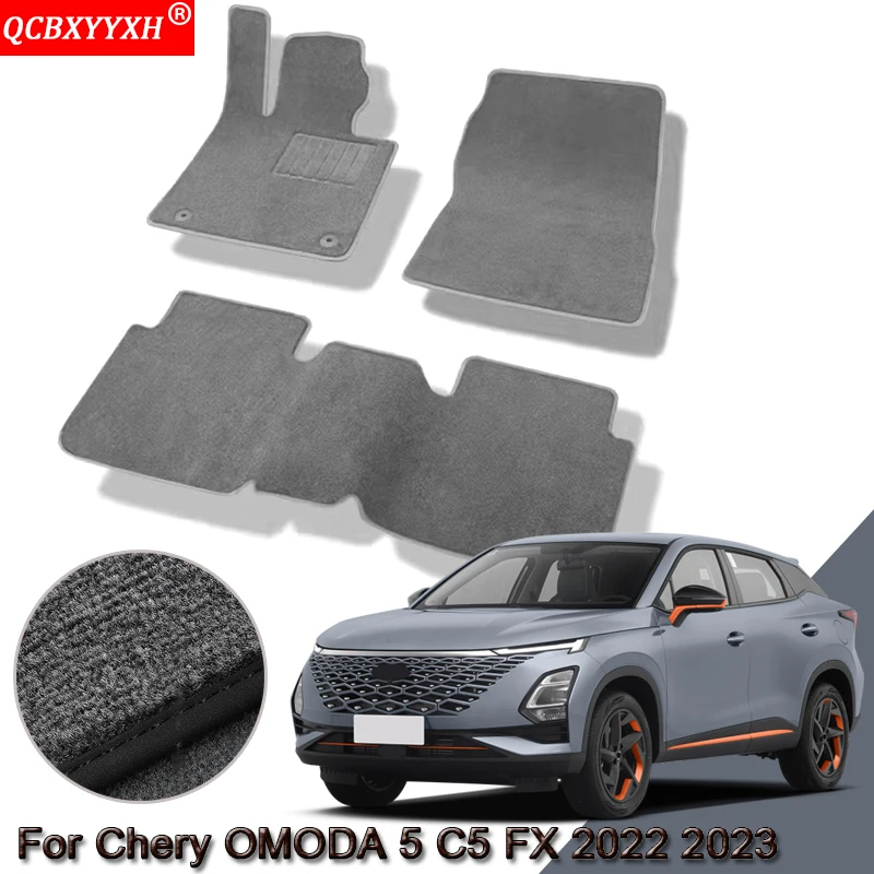 

Custom Car Floor Mats For Chery OMODA 5 C5 FX 2022 2023 2024 Waterproof Non-Slip Floor Mats Internal Protection Carpets Rugs