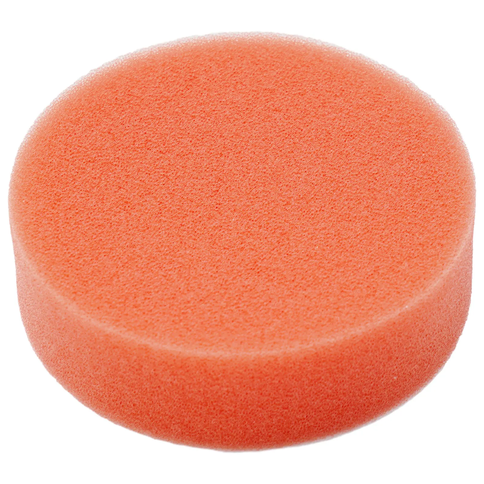 10PCS 75mm Car Polishing Sponge Orange Smooth Flat Sponge Polishing Pad Pad Car Accessories