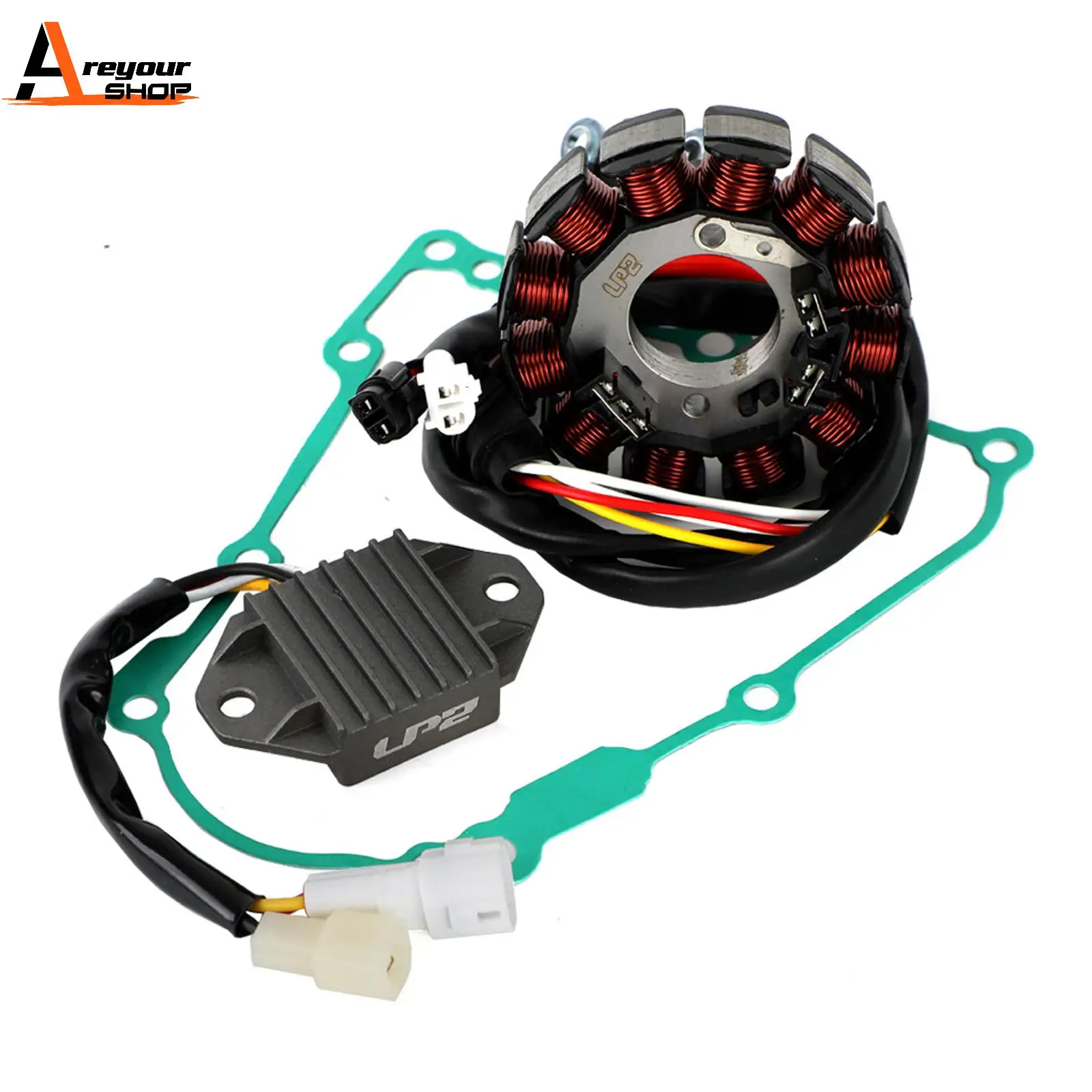 

Areyourshop Generator Stator Regulator Rectifier Gasket Set For Yamaha WR450F 2007-2011