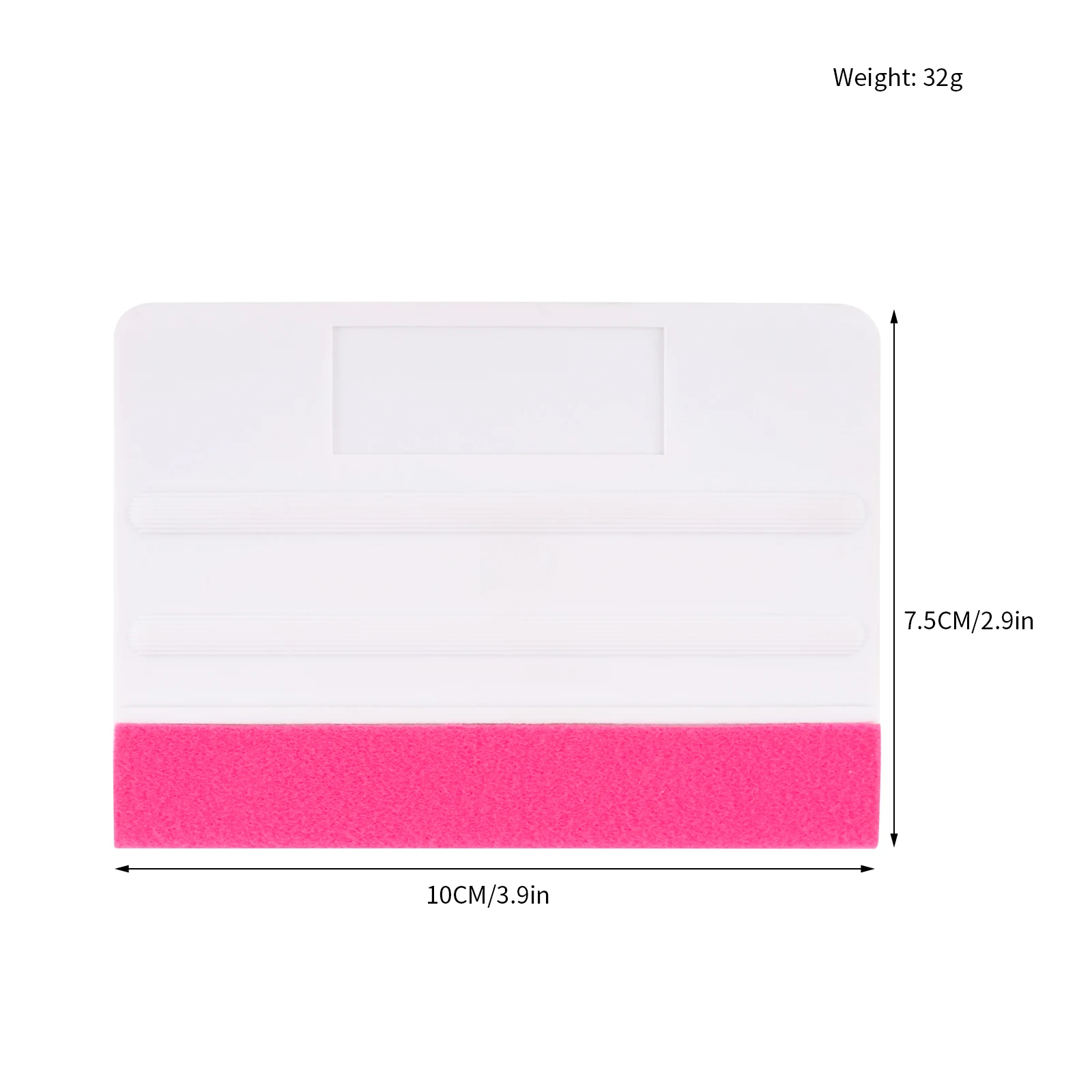 Durable Felt Edge Vinyl Squeegee