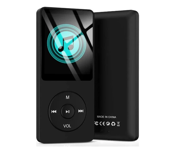 Mini reproductor MP3 MP4 con Bluetooth, pantalla a Color de 1,8 pulgadas,  portátil, E-book, deportes, Radio FM, Walkman, reproductor de música para  Win8/XP/VISTA - AliExpress