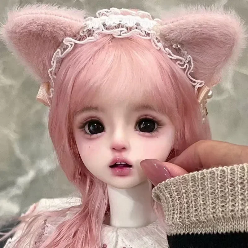 1 Pieces Open Head for 28cm Girls Doll 1/6 BJD White Skin Without Makeup DIY Toys 2