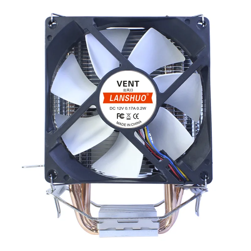 Lga X79 X99 2011 Cpu Cooler Tubo de Cobre Pwm Rgb Ultra Silencioso Ventilador Universal Lga 775 1155 1356 1366 Amd3 Am4 1200 1700 Ventilador Cpu - Imagem 2