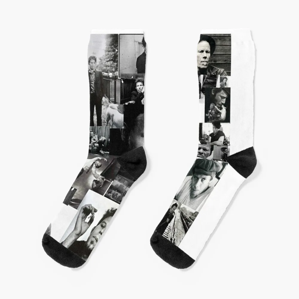 Tom Waits Socks Compression Socks Men Warm Socks Winter Woman Christmas Gift dante alebrije form socks christmas compression stockings women cotton socks men wholesale