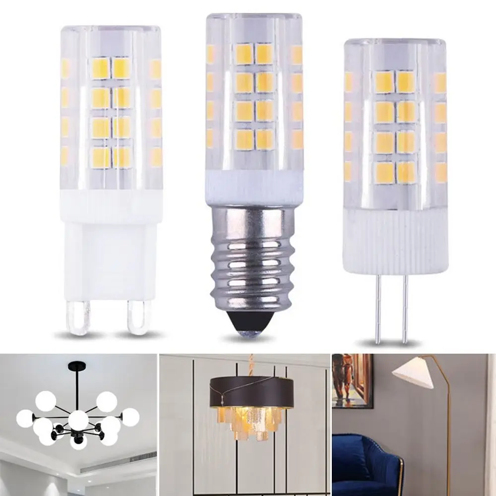 

Led-лампа с теплым и холодным белым светом, 220 В