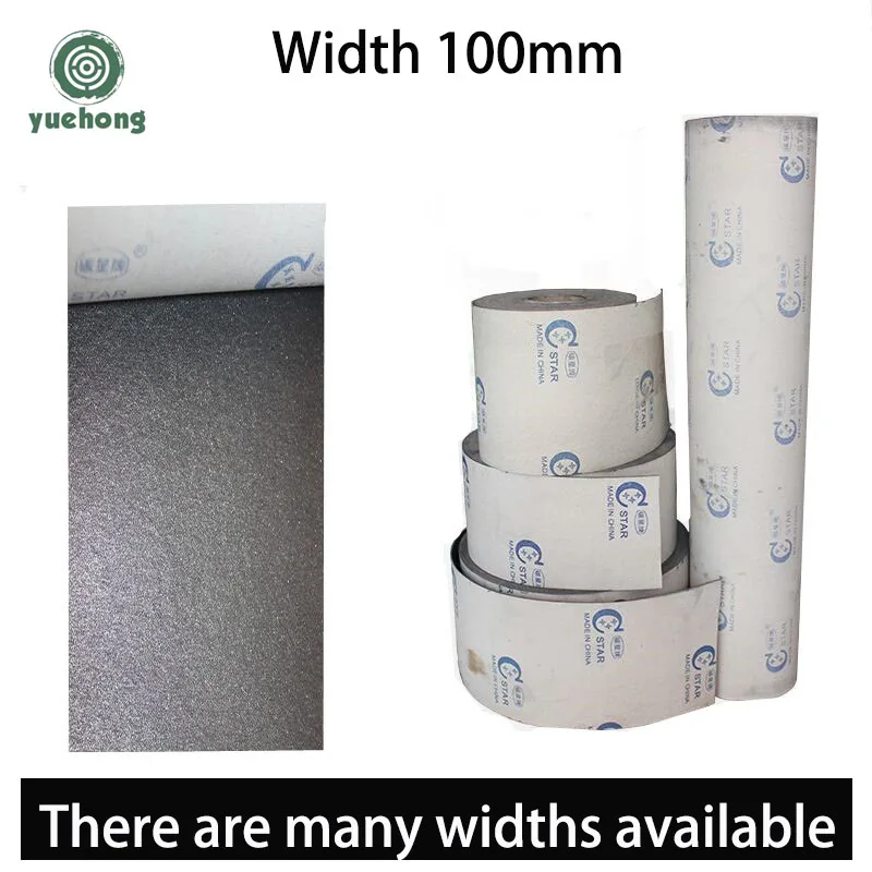100mmX1M Graphite Fabric Carbon graphite Cloth Sander Lubrication Tape