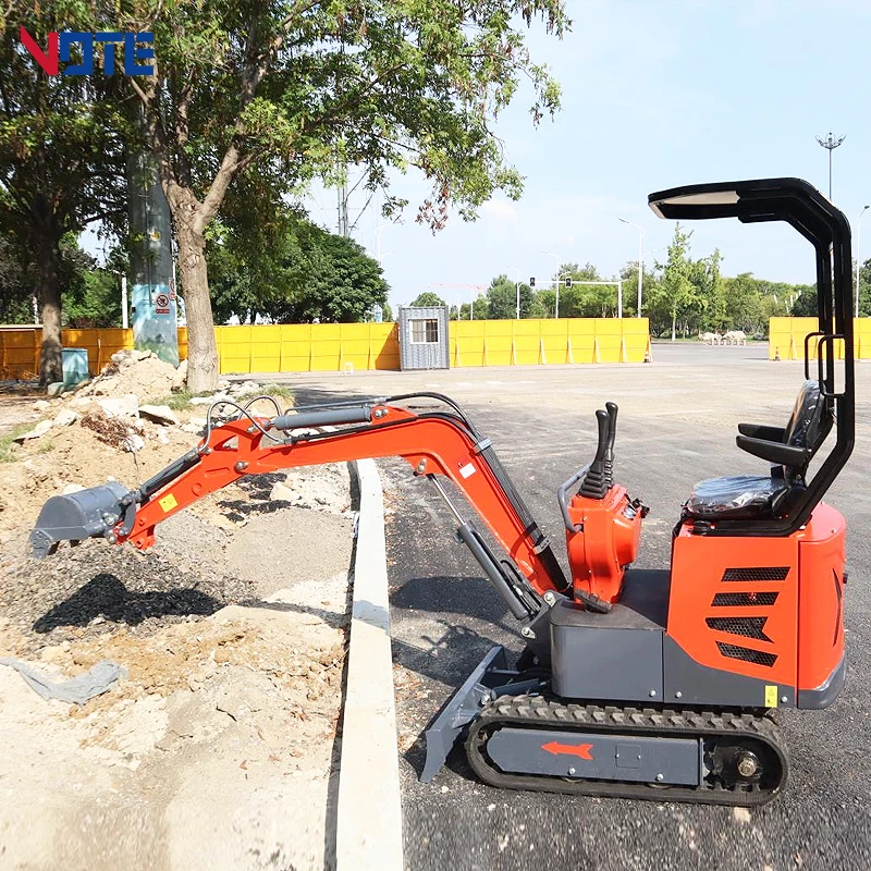 Factory Directly Sale 1 Ton Small Mini Excavator High Quality Mini Digger For Garden Crawler Small Bagger home used customized - Image 4