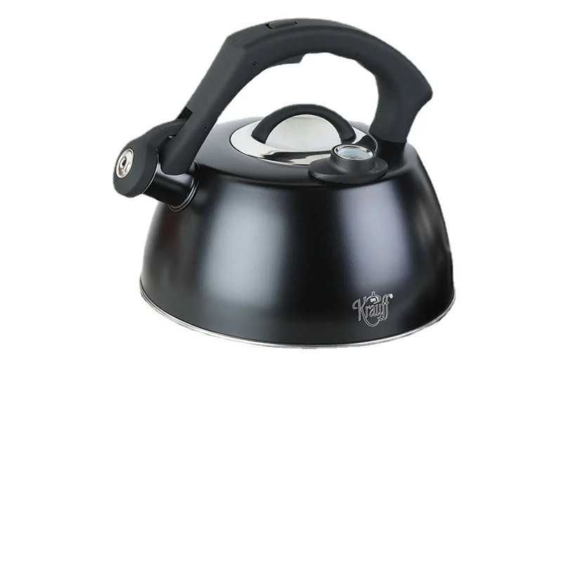 Stainless Steel Whistling Water Kettle with Temperature Gauge for Induction and Gas Stove-2.5/3.5L