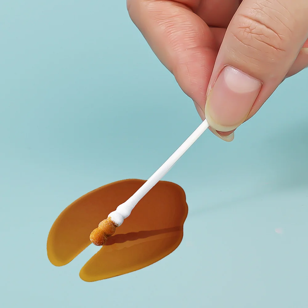 Baby Ear Scoop Cleaning Cotton Swabs Children Special Fine-headed Disposable