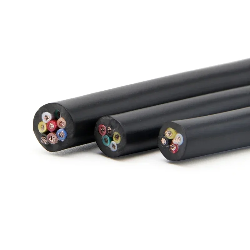 High-Quality Shielded Audio Signal Cable, Multiple AWG Options, PVC-Covered Copper with Multi-Core Configuration