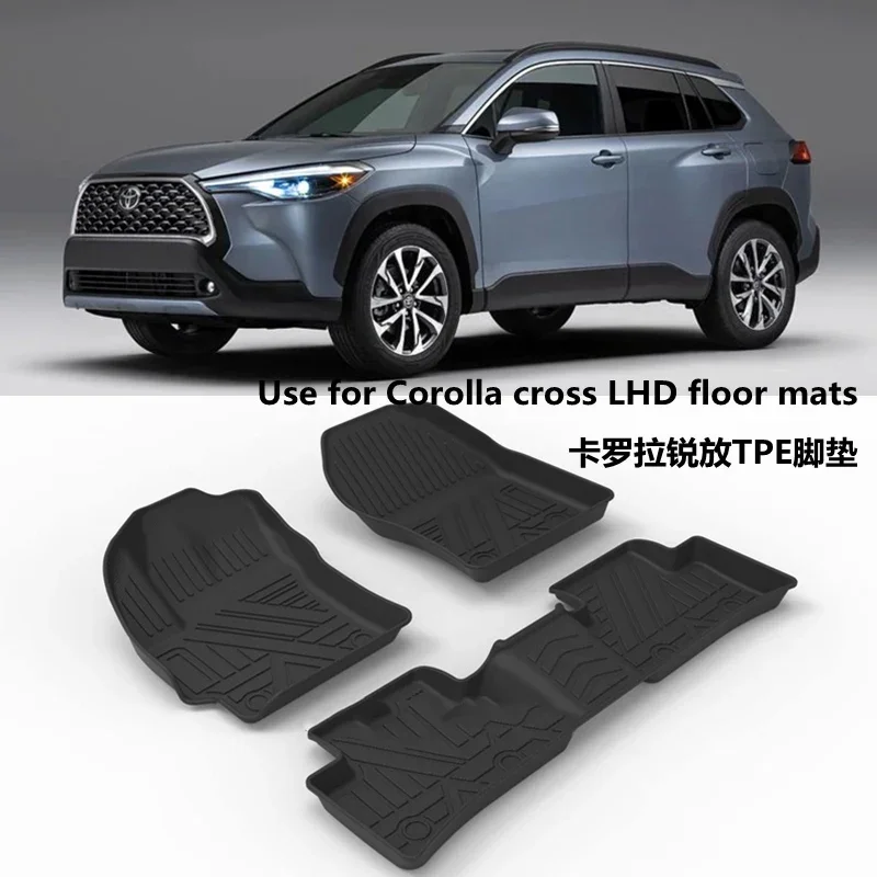 Utilizzare Per Toyota Corolla Cross Tappetini Per Tappetini Per Auto Tappetini Impermeabili