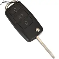 Jingyuqin 3B รีโมทคีย์ 433Mhz ID48 สําหรับ VW Golf Jetta Beetle Polo Tiguan Touran แคดดี้ Eos Up 1J 0959753 DA/AH 1K 0959753 G DA8000M 4