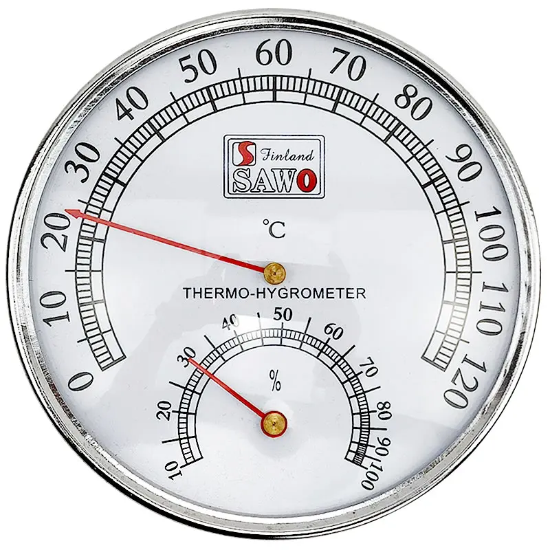 Termometro Igrometro Sauna Termometro Custodia In Metallo Sauna A Vapore Termometro Igrometro Bagno E Sauna Uso Interno Ed Esterno