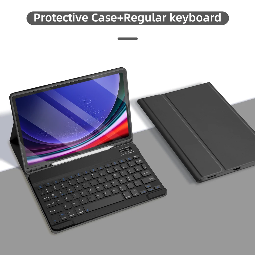 Bluetooth Keyboard Case - Enhanced Protective Cover