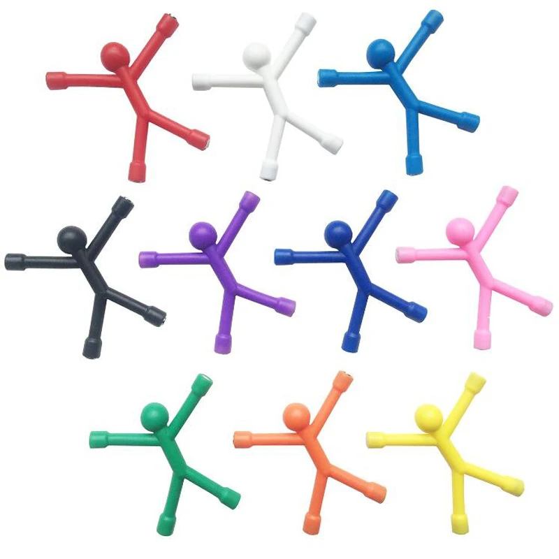 Magnetic Men Toys 3Pcs Novelty Funny For Children Adults Office Home Student Classroom Prizes