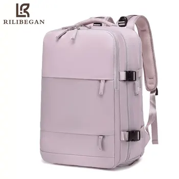 Zaino Casual da Viaggio per Donne, Zaino Moda Business con Scomparto per Scarpe, Zaino Sportivo da Esterno, Borsa per Laptop e Pannolini