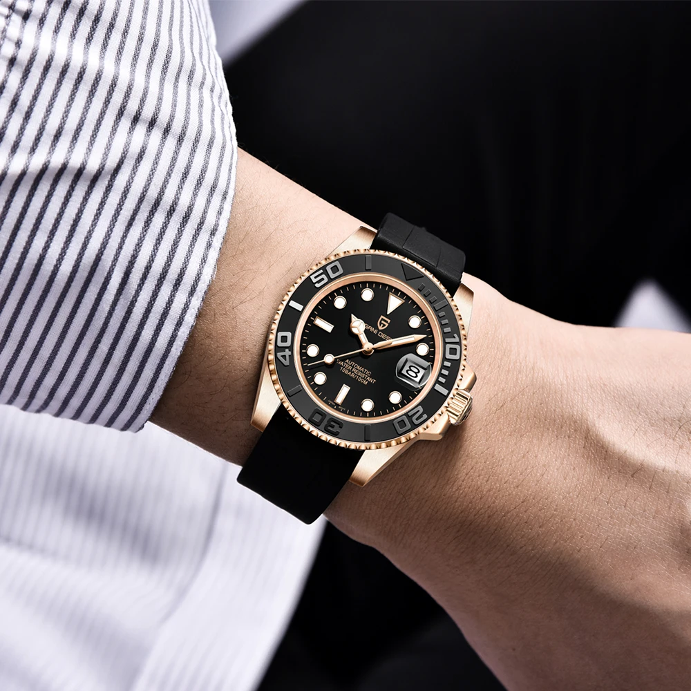PAGANI DESIGN PD-1651 Men's Mechanical Watch Sapphire Glass Automatic Watch Stainless Steel mechanical watch