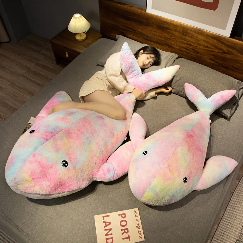 Cute Giant Whale Plush Toys Soft Dolls, Animal Toys, Shark Pillows, Birthday And Christmas Gifts