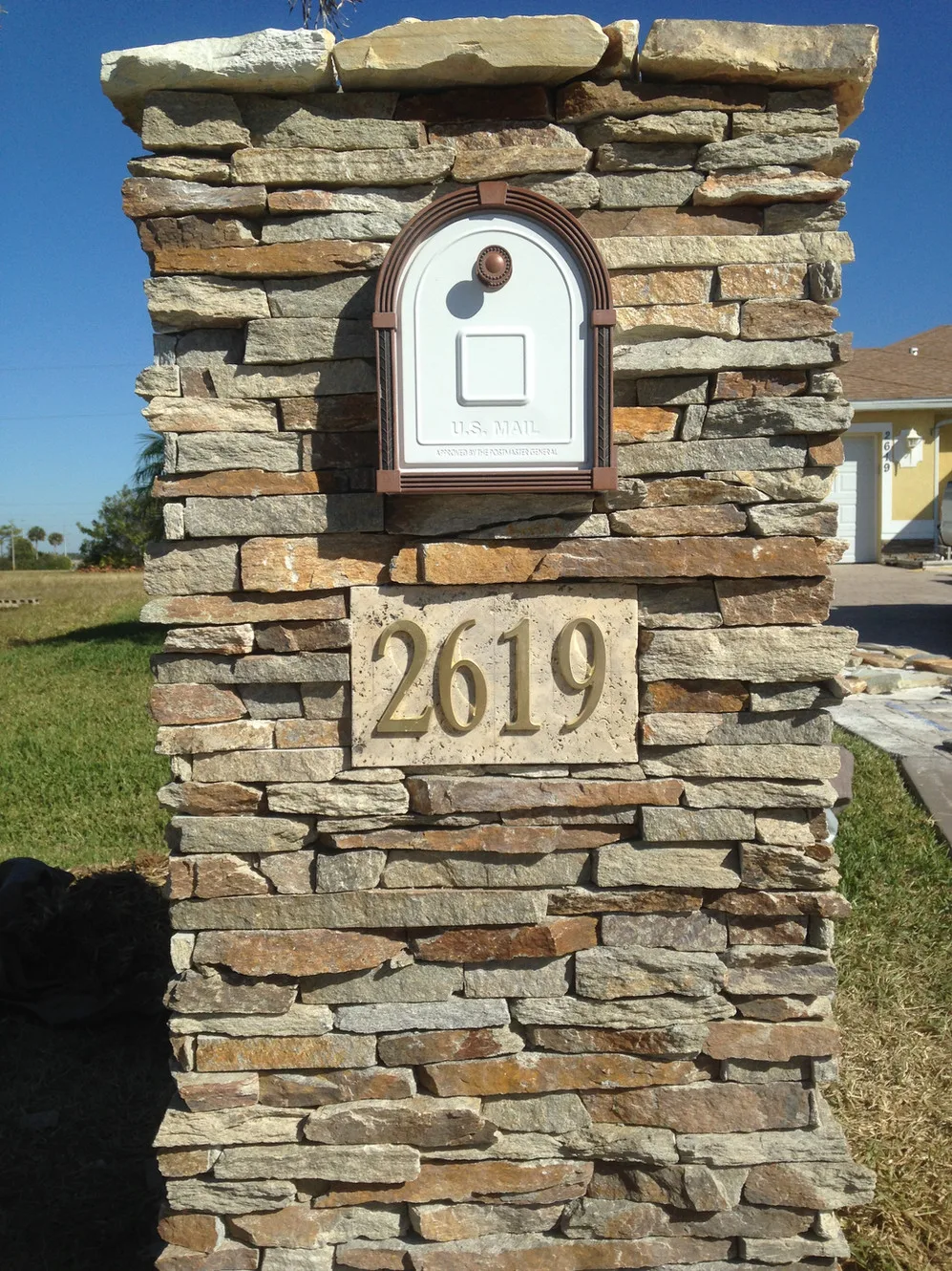 Mailbox Buzon De Piedra Stone Buzon Piedra Buzones De Piedra