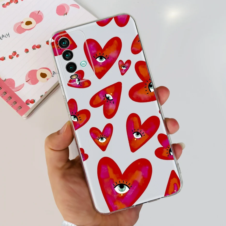 Cute Fashion Painted Clear Silicone Soft Slim Phone Case Cover