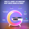 LED Smart Wake Up Light RGB Night Light with Wireless Speaker 15W Wireless Rechargeable Desk Lamp for Bedroom Bedside Game Room 3