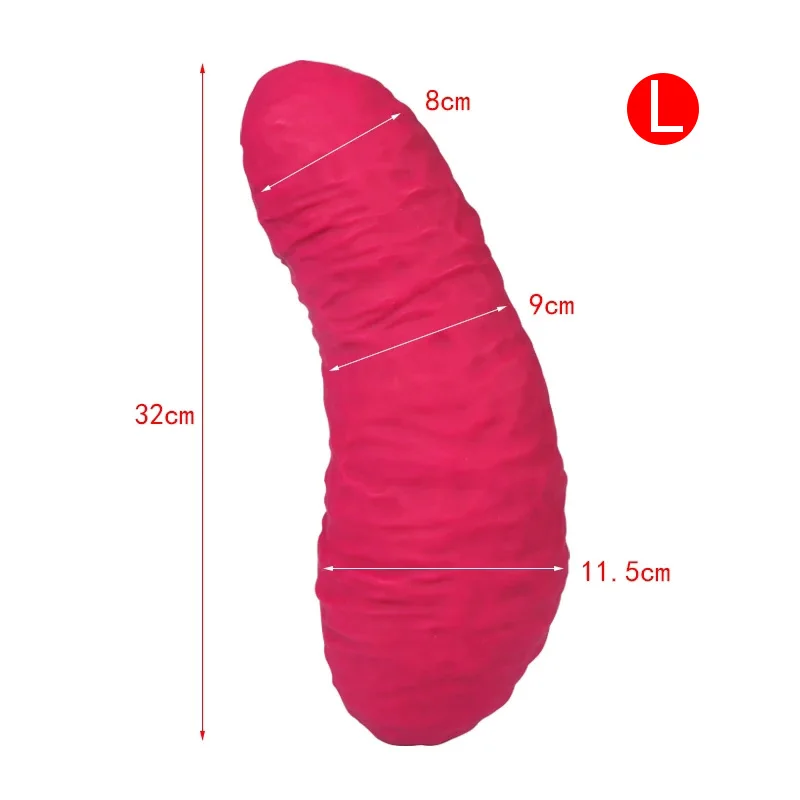 Huge Liquid Silicone Anal Plug For Anal Dilatation And Pleasure_voghion.com