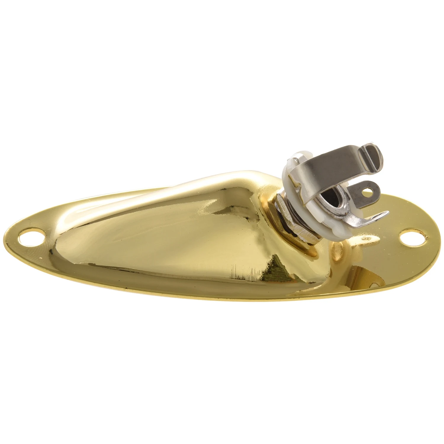 

1pcs Boat Output Input Jack Plate Sockets for Fender Strat Guitar Replacement Parts