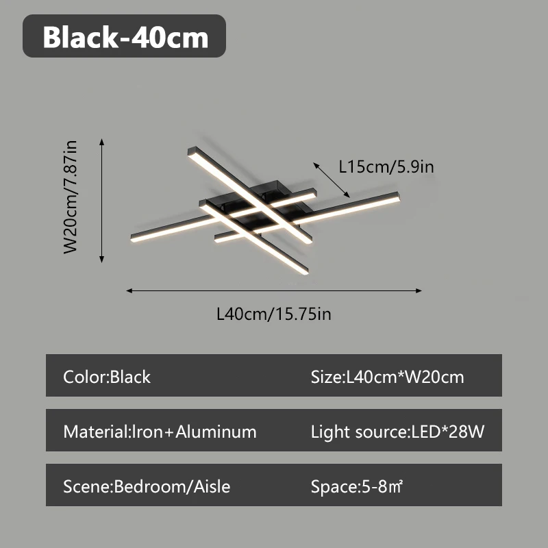 CLX023 Black 40cm