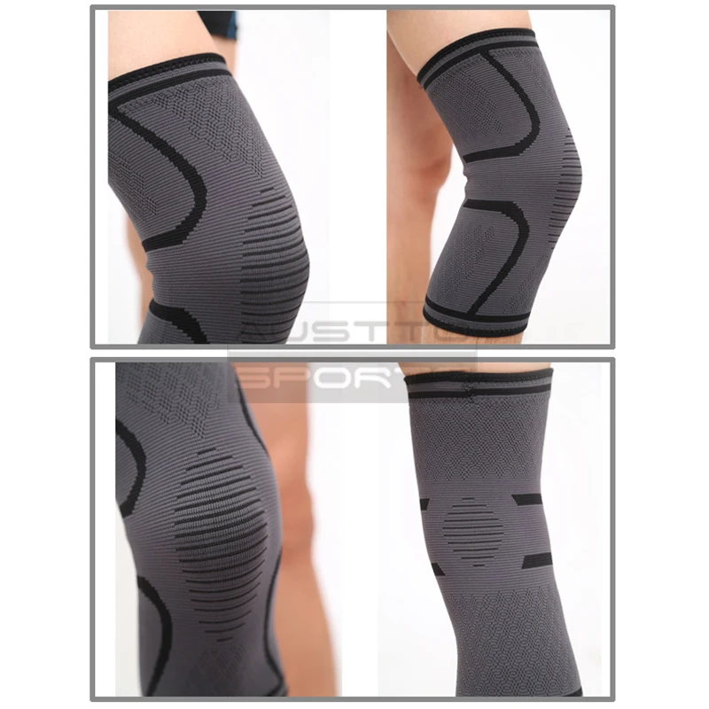 1PC Knee Guard Knee Support Braces Compression Protection Sleeves for Running Basketball Squats Fitness Workouts knee support braces sports knee pads