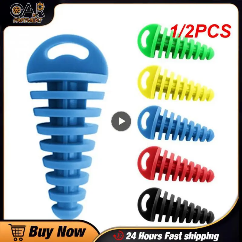 

1/2PCS Motocross Motorcycle Muffler Pipe Exhaust Silencer Wash Plug PVC For Honda Yamaha Universal
