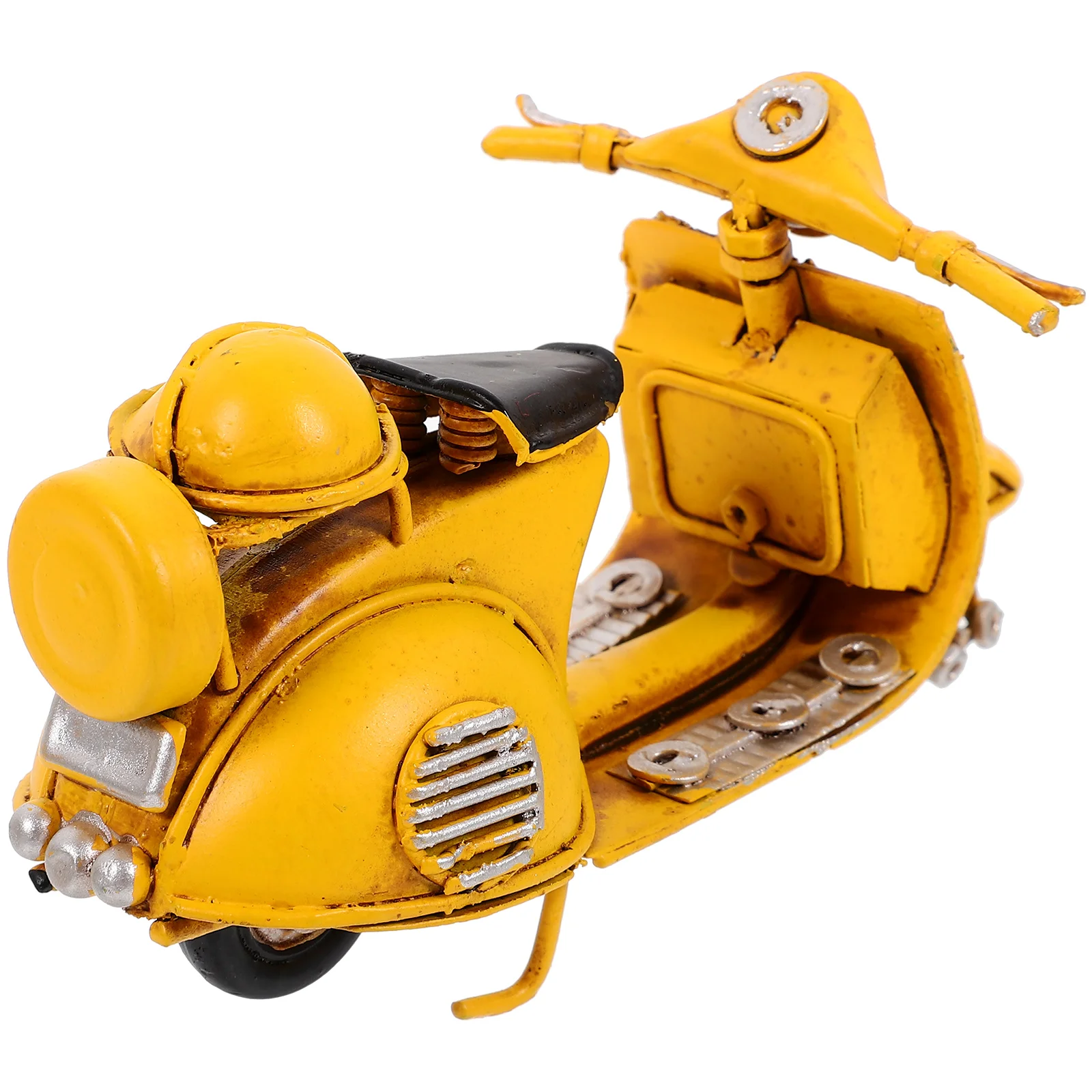 

Motorcycle Model Metal Ornament Decoration Retro Sculpture Desktop Crafts Vintage