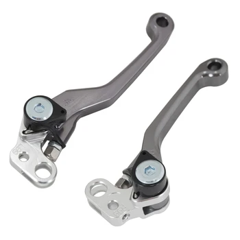 Leva Freno Sinistra Destra Regolabile BIUGERCN per Moto, Accessori Manubrio per Simson S51 Schwalbe S50 S70, Moto Elettrica da Cross