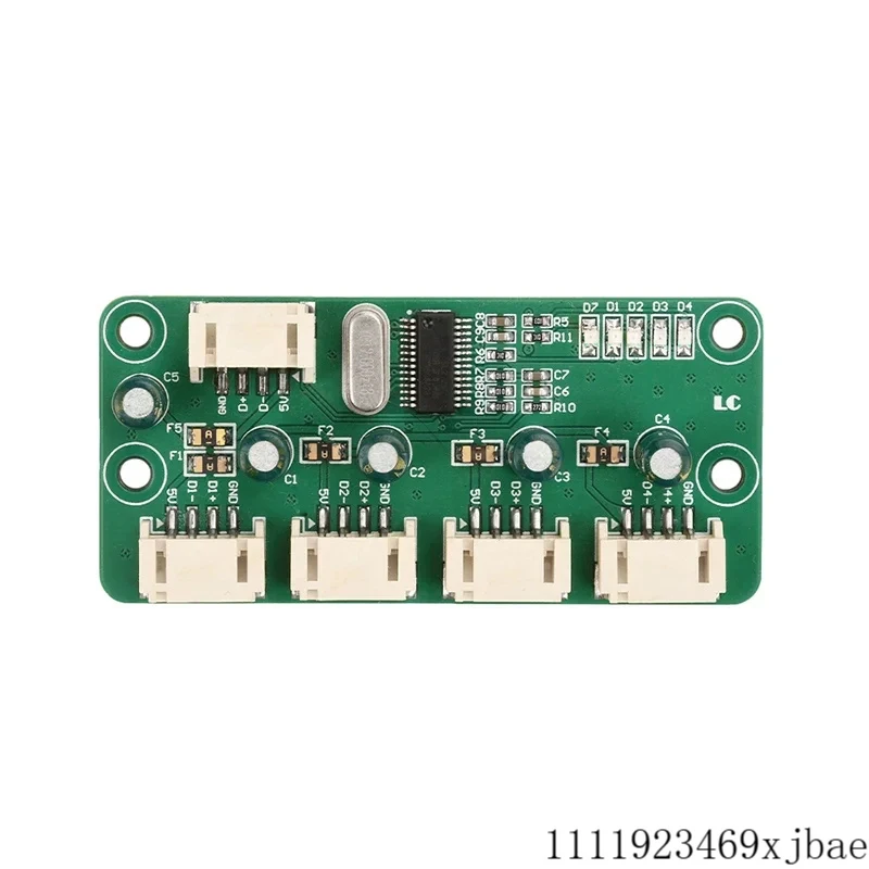 DC5V PH2.0 4PIN 터미널 인터페이스 허브 14 인터페이스 허브 480Mbps USB 2.0 고속 도킹 스테이션 포트 리플리케이터