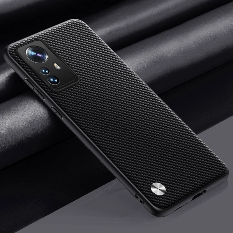 thumbnail image 1 of Luxury Leather Case For Xiaomi Mi 12 Lite 12X 12T Pro 12S Ultra Cover Silicone Phone Case For Redmi Note 12S 12 Pro Plus Coque, 1 of 5