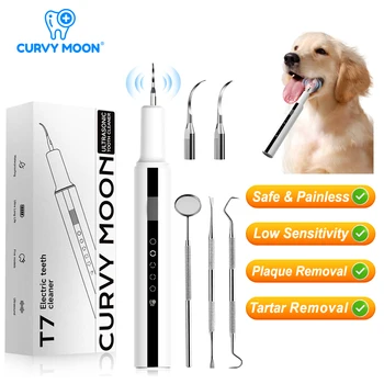 CURVY MOON Ultrasonic Pet Dental Scaler