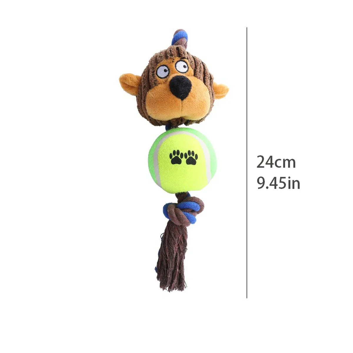 Sound making plush dog toy pet chew play artifact soft and skin friendly with built-in sound to stimulate dog interest