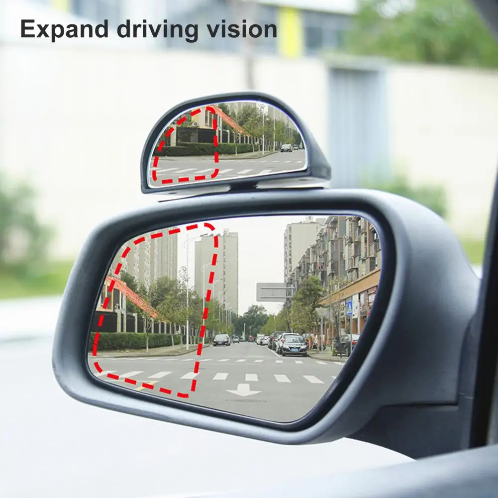 

Excellent Durable Car Blind Spot Mirror Automobile Rearview Mirror Solid Construction 2 Colors Car Mirror for Truck
