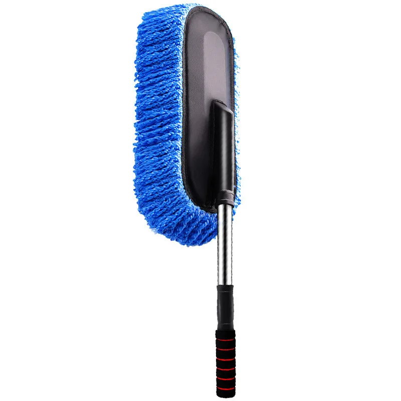 

Touch the image to zoom in Lsyomne Car Duster Exterior Scratch Free, Soft Microfiber Duster with Extendable Long Pole,