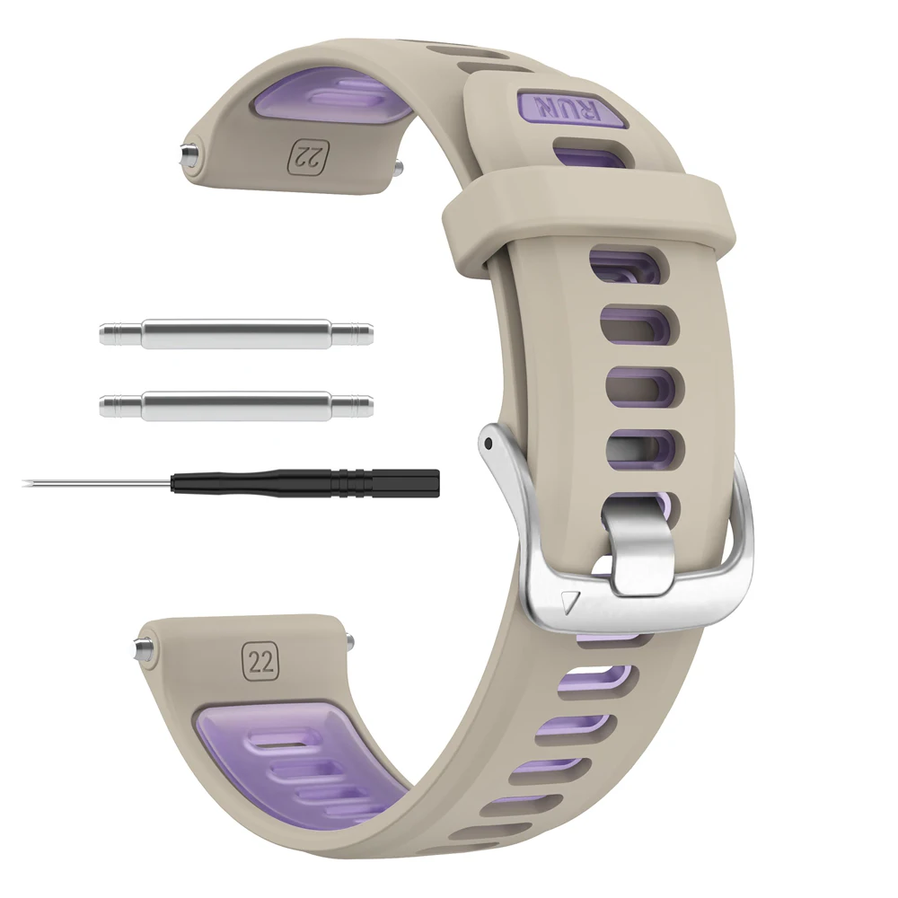 Two-Tone Silicone Sports Wristband Bracelet Accessories