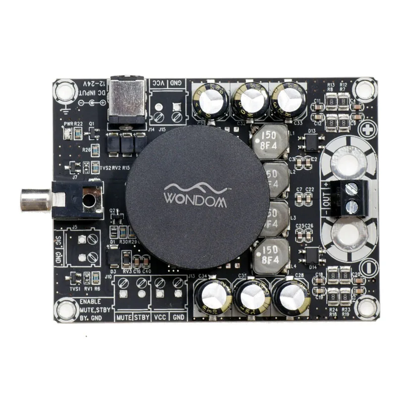 

SURE 100W Mono Class D Digital Audio Power Amplifier Board High-speed Railway Station Railway Station Power Amplifier