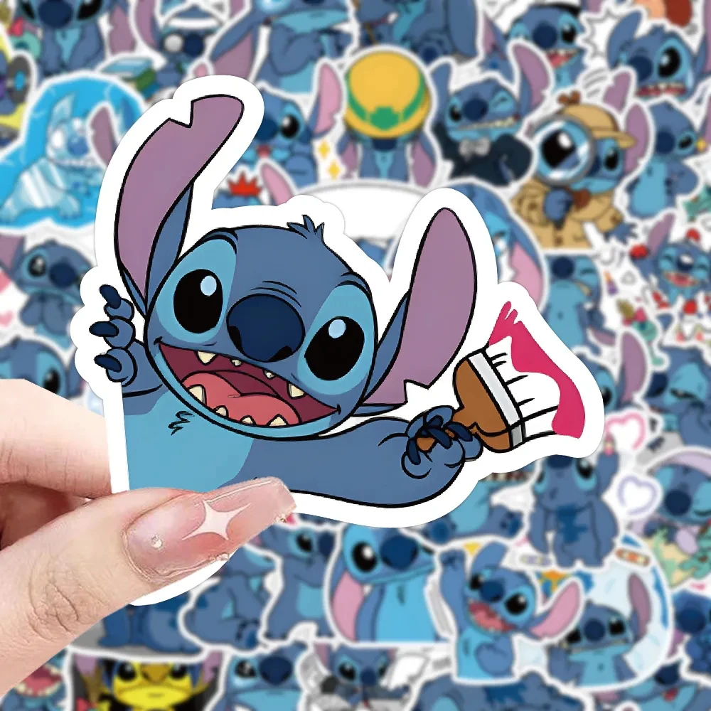 Pegatinas de Lilo & Stitch para portátil y monopatín, calcomanías