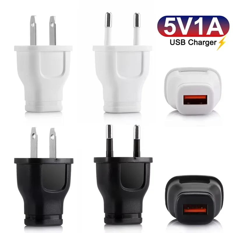Mobile Phone Chargers 5V 1A USB Charger Mini Power Adapter Travel Wall Charger For iPhone 16 15 14 13 Pro Max Samsung S20 Phone